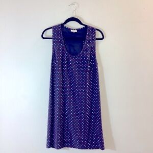 Joie Blue Silk Dress Size Medium